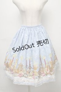 metamorphose / シャーリングスカート（dim light）  サックス S-25-07-31-054-ME-SK-AS-ZS