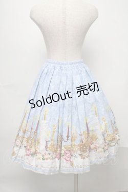画像2: metamorphose / シャーリングスカート（dim light）  サックス S-25-07-31-054-ME-SK-AS-ZS