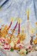 画像3: metamorphose / シャーリングスカート（dim light）  サックス S-25-07-31-054-ME-SK-AS-ZS (3)