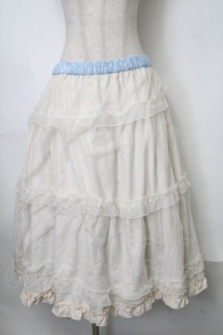 画像4: m petit by misako / AM*ジュイパニエスカート LL サックス S-25-07-31-056-LO-SK-HR-ZS