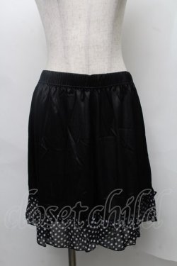 画像1: MARBLE / ペチパンツ  黒 S-25-07-31-064-GO-PA-AS-ZS