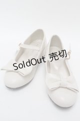 axes femme kawaii / ローヒールリボンパンプス  キナリ S-25-07-31-010-AX-SH-HR-ZS