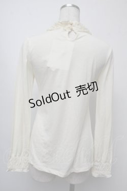 画像2: axes femme / ガーデンフリルスタンドプルオーバー  オフ S-25-07-31-016-AX-TO-AS-ZI