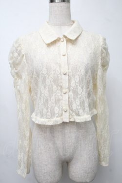 画像1: axes femme / レースブラウス×ワンピースSET  キナリ S-25-07-31-019-AX-OP-HR-ZS