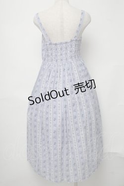 画像2: axes femme kawaii / ミニローズリボンジャンパースカート  ラベンダー S-25-07-31-035-AX-OP-AS-ZS