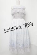 axes femme POETIQUE / リトル・マーメイド ワンピース  サックス S-25-07-31-036-AX-OP-AS-ZS