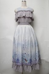 axes femme POETIQUE / リトル・マーメイド ワンピース  サックス S-25-07-31-036-AX-OP-AS-ZS