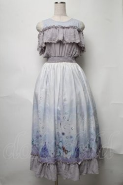 画像1: axes femme POETIQUE / リトル・マーメイド ワンピース  サックス S-25-07-31-036-AX-OP-AS-ZS