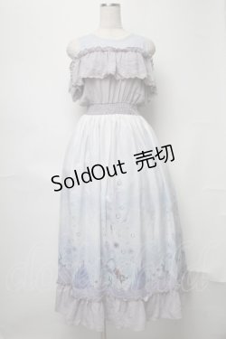 画像1: axes femme POETIQUE / リトル・マーメイド ワンピース  サックス S-25-07-31-036-AX-OP-AS-ZS