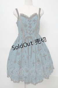 Angelic Pretty / Holy Lanternジャンパースカート  グリーン S-25-07-31-043-AP-OP-AS-ZS