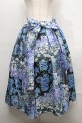 axes femme / パンテュールスカート  ブルー S-25-08-01-056-AX-SK-HR-ZS