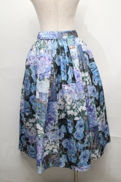 画像2: axes femme / パンテュールスカート  ブルー S-25-08-01-056-AX-SK-HR-ZS