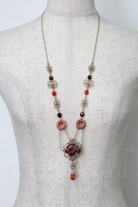 axes femme / クラシカルチャイナネックレス  青 S-25-08-01-010-AX-AC-HR-ZS