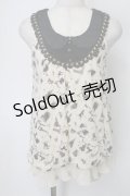 axes femme / トップス  オフｘ黒 S-25-08-01-014-AX-TO-AS-ZS