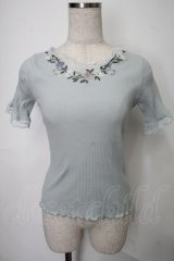 axes femme / トップス  サックス S-25-08-01-018-AX-TO-AS-ZS