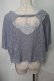 画像2: axes femme / トップス  サックス S-25-08-01-020-AX-TO-AS-ZS (2)