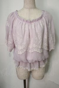 axes femme / トップス  ラベンダー S-25-08-01-024-AX-TO-AS-ZS