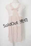 axes femme / プリーツチュニック  ベージュ S-25-08-01-025-AX-TO-AS-ZS
