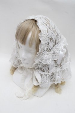 画像1: axes femme / マルチWAYバブーシュカ  白 S-25-08-01-004-AX-ZA-HR-ZS