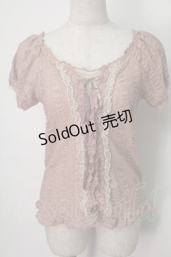 画像1: axes femme / トップス  ピンク S-25-08-01-026-AX-TO-AS-ZS