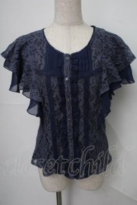 axes femme / トップス  紺 S-25-08-01-031-AX-TO-AS-ZS