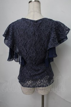 画像2: axes femme / トップス  紺 S-25-08-01-031-AX-TO-AS-ZS