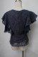 画像2: axes femme / トップス  紺 S-25-08-01-031-AX-TO-AS-ZS (2)