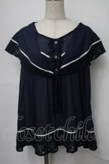 axes femme / トップス  青 S-25-08-01-032-AX-TO-AS-ZS