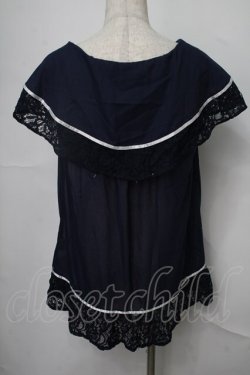 画像2: axes femme / トップス  青 S-25-08-01-032-AX-TO-AS-ZS