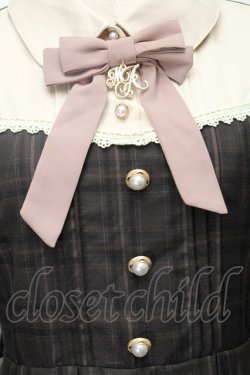 画像3: Amavel / Tarte Fillingクラシカルチェックワンピース  ブラウン S-25-08-01-043-CA-OP-HR-ZS