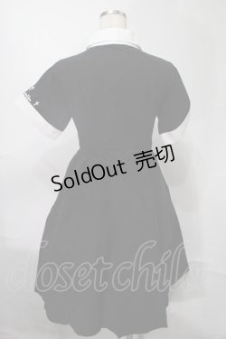 画像2: NieR Clothing / バイカラーワンピース  黒ｘ白 S-25-08-02-052-PU-OP-HR-ZS