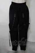 NieR Clothing / カーゴパンツ  黒 S-25-08-02-056-PU-PA-HR-ZS