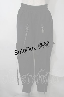画像1: NieR Clothing / カーゴパンツ  黒 S-25-08-02-056-PU-PA-HR-ZS