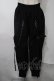 画像1: NieR Clothing / カーゴパンツ  黒 S-25-08-02-056-PU-PA-HR-ZS (1)