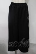 NieR Clothing / サイドZIPパンツ  黒 S-25-08-02-057-PU-PA-HR-ZS