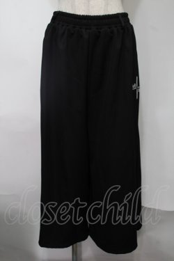 画像1: NieR Clothing / サイドZIPパンツ  黒 S-25-08-02-057-PU-PA-HR-ZS