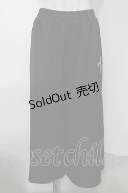 画像1: NieR Clothing / サイドZIPパンツ  黒 S-25-08-02-057-PU-PA-HR-ZS
