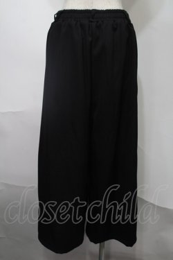 画像2: NieR Clothing / サイドZIPパンツ  黒 S-25-08-02-057-PU-PA-HR-ZS