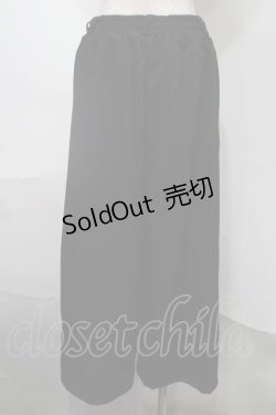 画像2: NieR Clothing / サイドZIPパンツ  黒 S-25-08-02-057-PU-PA-HR-ZS