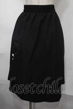 画像1: NieR Clothing / イレヘムレイヤードスカート  黒 S-25-08-02-059-PU-SK-HR-ZS