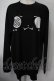 画像1: NieR Clothing / プリントTシャツ  黒 S-25-08-02-011-PU-TS-HR-ZS (1)