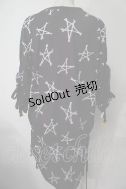 画像2: NieR Clothing / プリントTシャツ  黒 S-25-08-02-012-PU-TS-HR-ZS