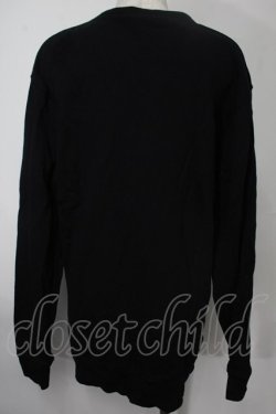 画像2: NieR Clothing / NieRちゃんプリントトレーナー  黒 S-25-08-02-013-PU-TO-HR-ZS