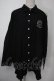 画像1: NieR Clothing / 肩出し刺 シャツ  黒 S-25-08-02-017-PU-TO-HR-ZS (1)