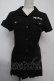 画像1: NieR Clothing / 裾プリーツシャツ  黒 S-25-08-02-020-PU-TO-HR-ZS (1)