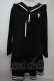 画像1: NieR Clothing / セーラー襟セットアップ  黒ｘ白 S-25-08-02-024-PU-OP-HR-ZS (1)