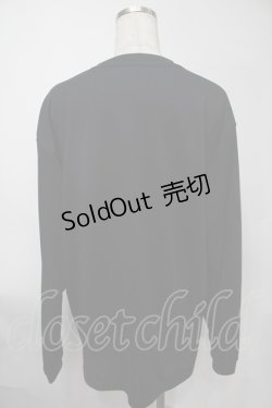 画像2: NieR Clothing / プリントロングシャツ  黒 S-25-08-02-026-PU-BL-HR-ZY