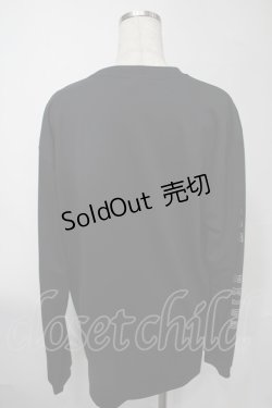 画像2: NieR Clothing / プリントロングシャツ  黒 S-25-08-02-027-PU-BL-HR-ZS