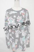 NieR Clothing / 転写プルオーバー   S-25-08-02-028-PU-TO-HR-ZS