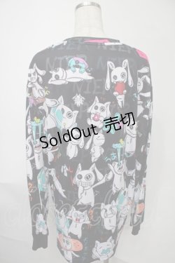 画像2: NieR Clothing / 転写プルオーバー   S-25-08-02-028-PU-TO-HR-ZS